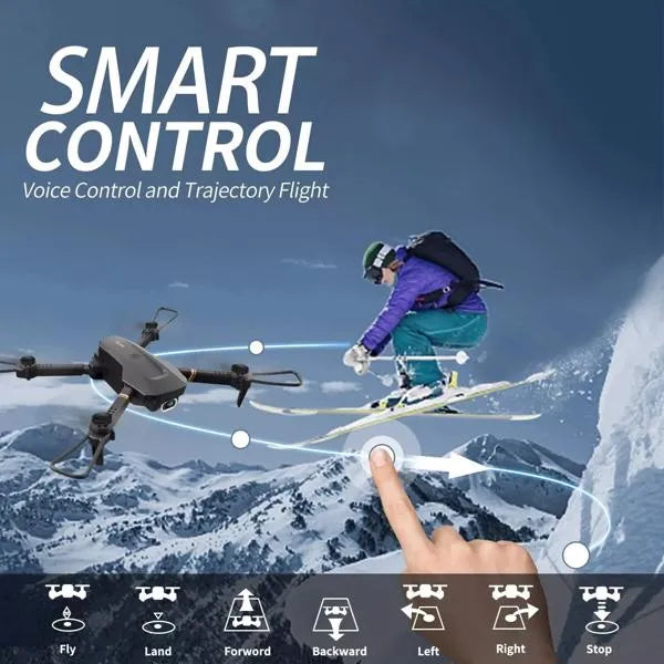 4DRC V4 Foldable Mini Drone With Camera - 1080P HD Drone ,3 Batteries,Drones For Adults Kids,Logistics Is Randomly Sent By UPS USPS.