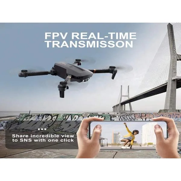 4DRC V4 Foldable Mini Drone With Camera - 1080P HD Drone ,3 Batteries,Drones For Adults Kids,Logistics Is Randomly Sent By UPS USPS.