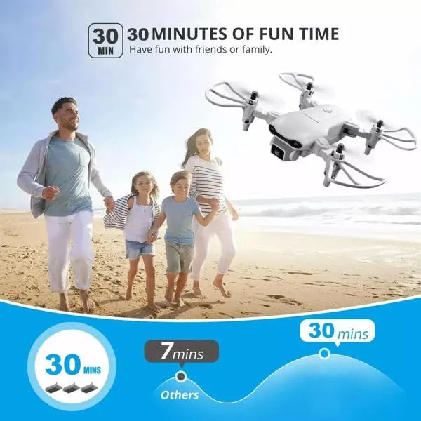 4DRC V9 Mini Drone For Kids Adults 720P HD FPV Camera, Foldable RC Quarcopter For Boys Girls With Altitude Hold, Headless Mode,Logistics Is Randomly Sent By UPS USPS FEDEX Amazon Logistics.