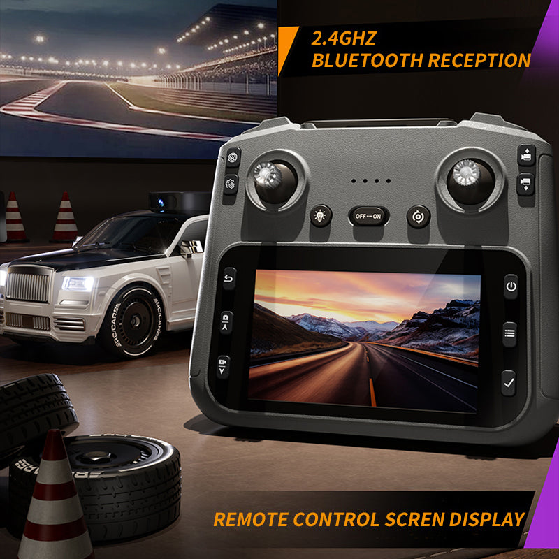 X11 RC Cars 4K HD Camera 4.3-inch Screen One Click Drift Camera Lifting Design For Thrilling Drifting Experience
