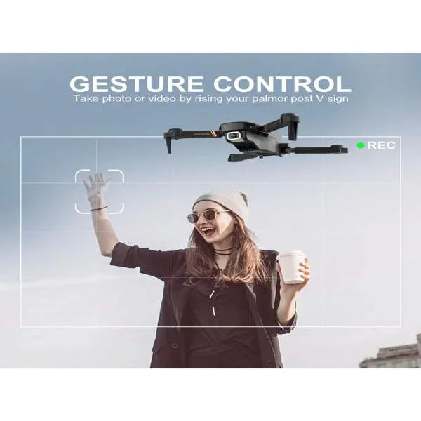 4DRC V4 Foldable Mini Drone With Camera - 1080P HD Drone ,3 Batteries,Drones For Adults Kids,Logistics Is Randomly Sent By UPS USPS.